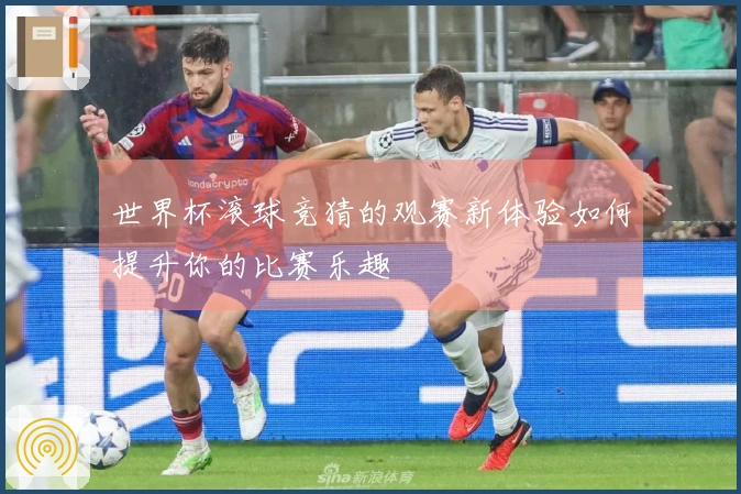 世界杯滚球竞猜的观赛新体验如何提升你的比赛乐趣